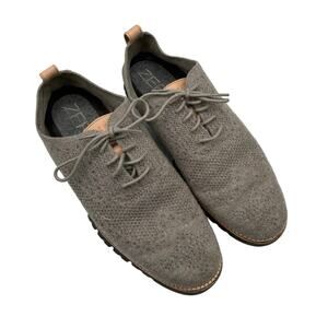 Cole Haan Zerogrand Stitchlite Casual Oxford Sneakers Grey Size Mens 10